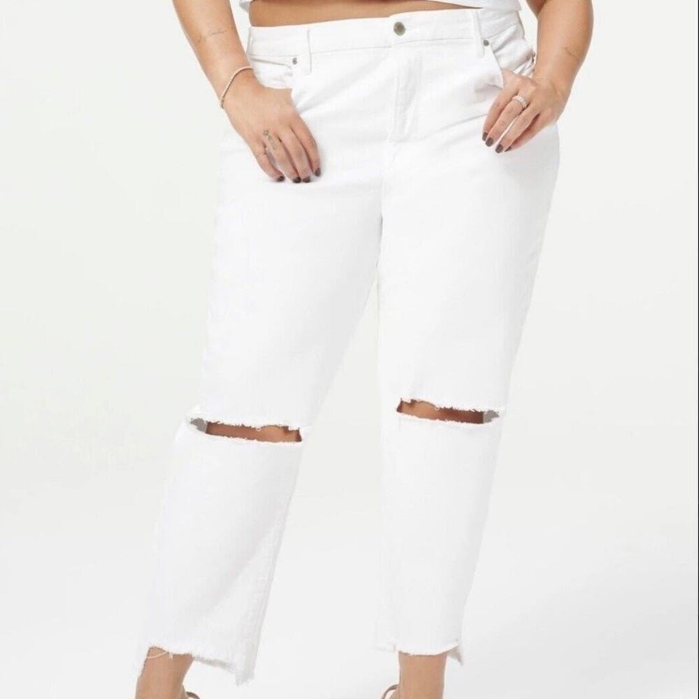Good American jeans  white Sz 18 New with tags